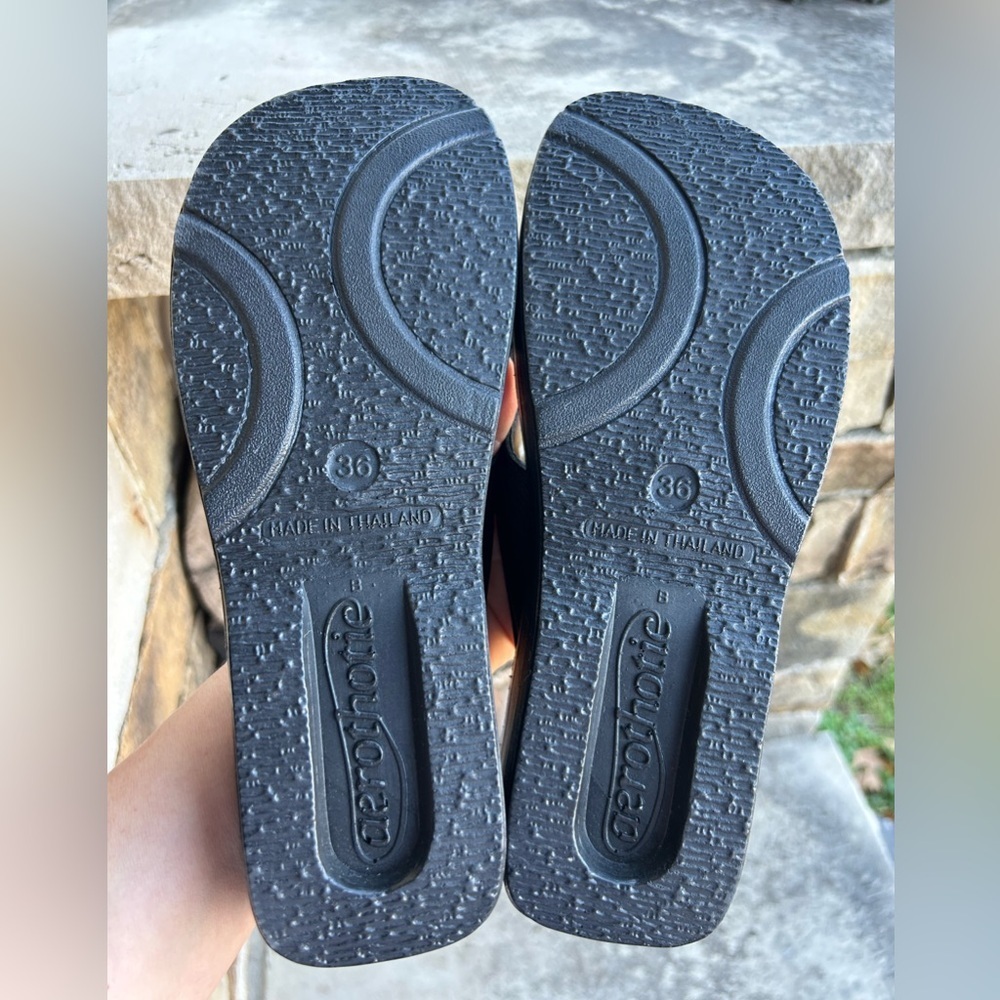 Aerothotic Fallon Arch Support Flip Flops Orthopedic Lightweight Sandal Sz-36  E - Picture 10 of 13
